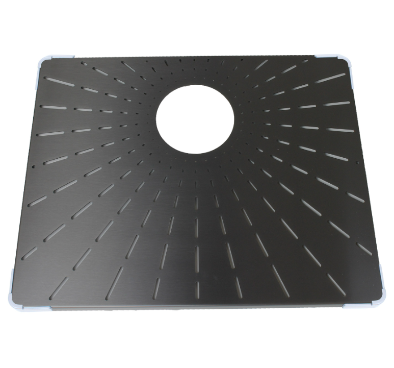 Caressi Gun Metal CABR50GM Bottom Grid 50x40