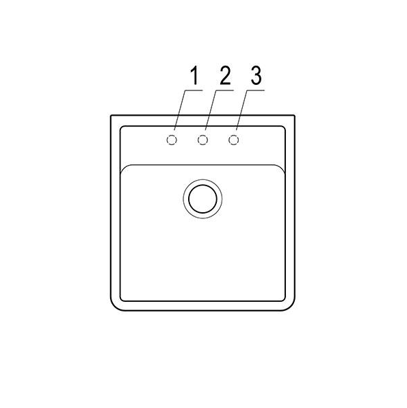 Villeroy & Boch Single Sink Ceramic Pure Black