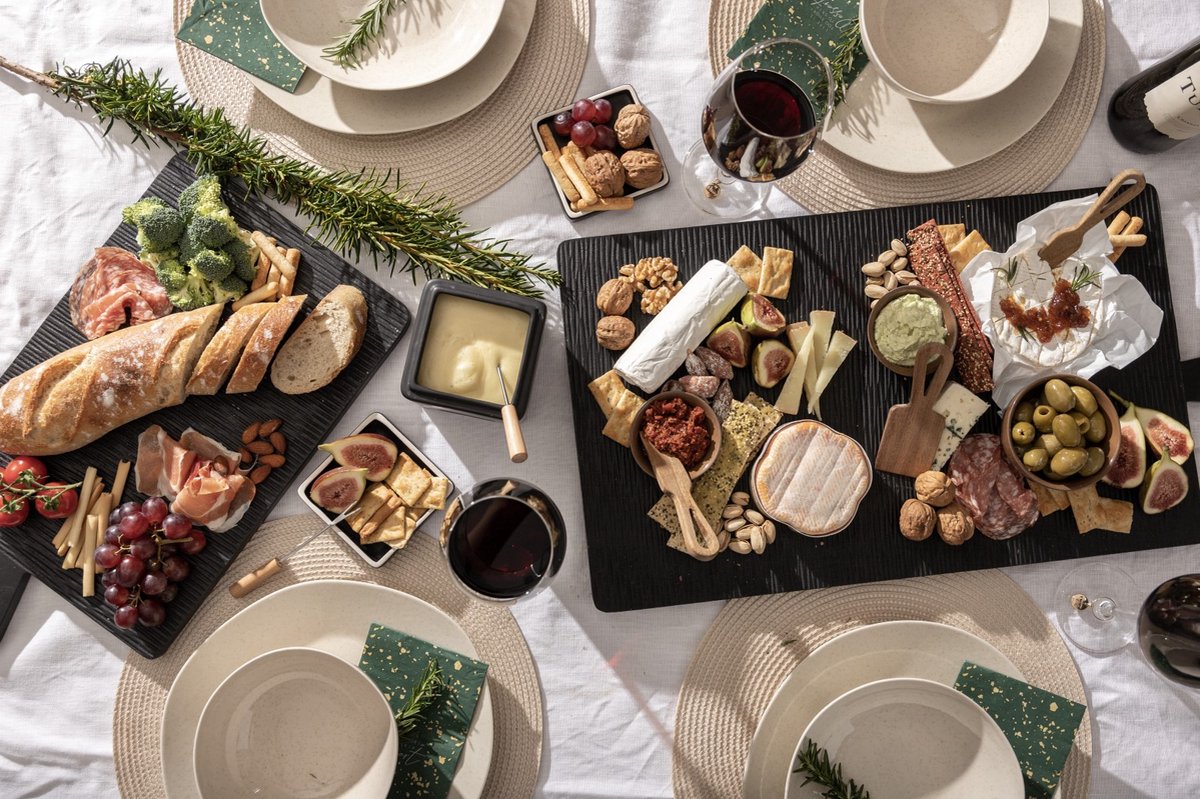 SENZA Black Mango Wood Serving Board – 45x25 cm