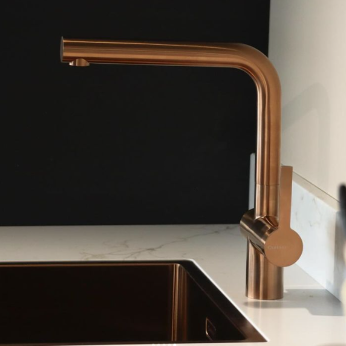 Caressi CA1108CO ECO Grifo de cocina Cobre