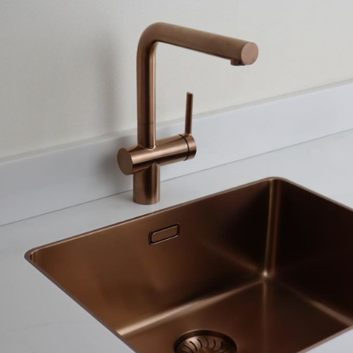Caressi CA1108CO ECO Grifo de cocina Cobre
