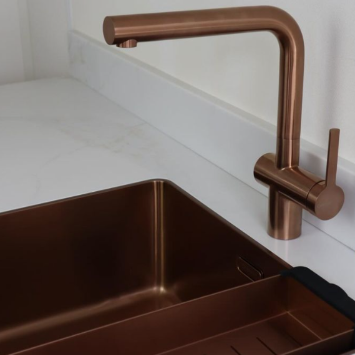 Caressi CA1108CO ECO Grifo de cocina Cobre