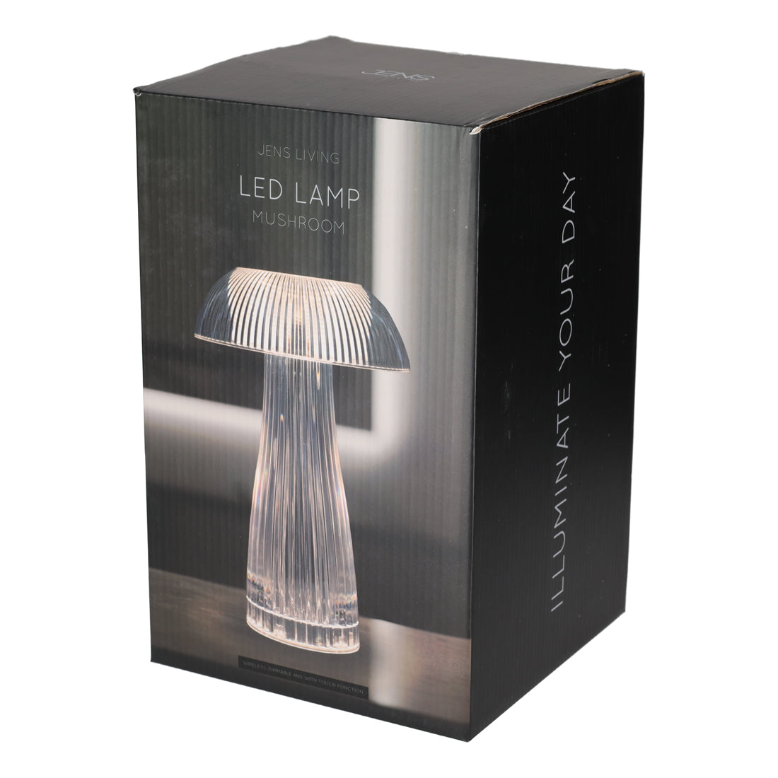 Mushi Mushroom LED Touch Lamp with Dimmable Warm & White Light
