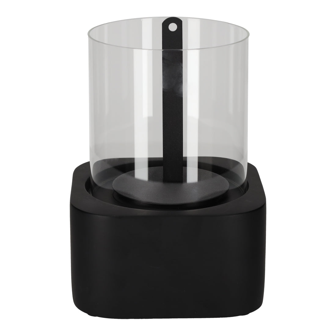 Zila Table Fireplace Black