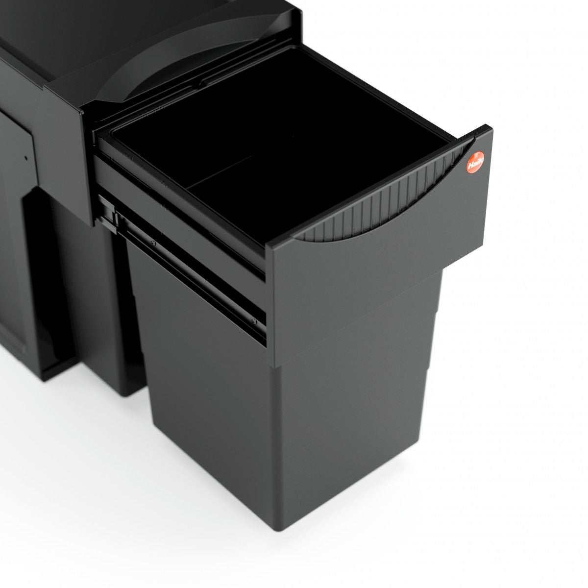 Hailo AS Tandem 15/15 Black Edition - Double bac écologique noir