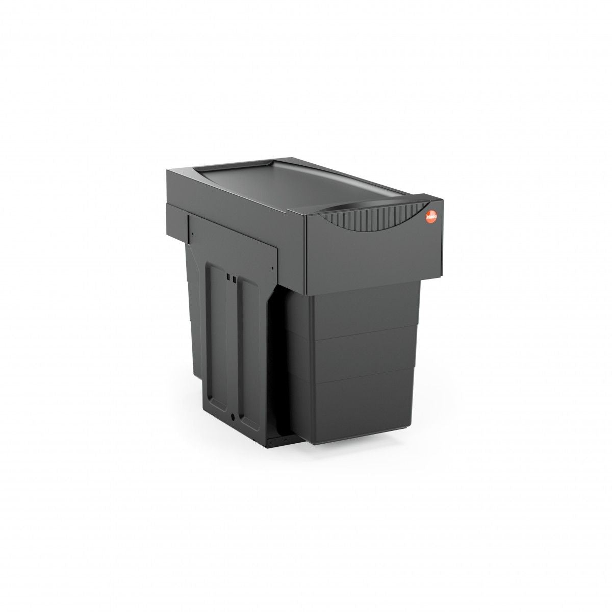 Hailo AS Tandem 15/15 Black Edition - Double bac écologique noir