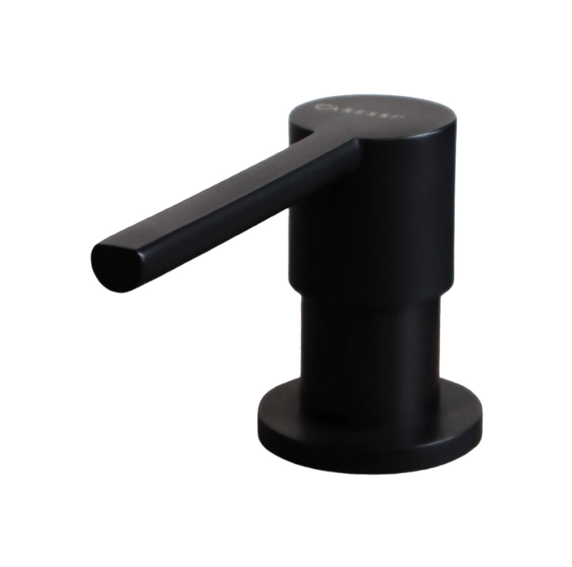 Caressi Schwarz CA203BK Seifenspender