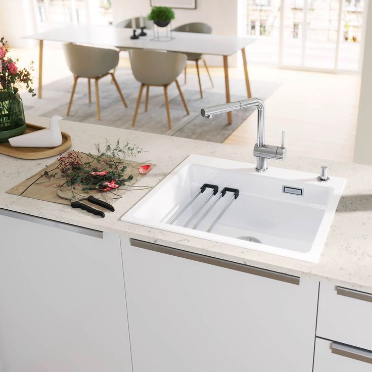 Kitchen Ceramic Sink From Blanco