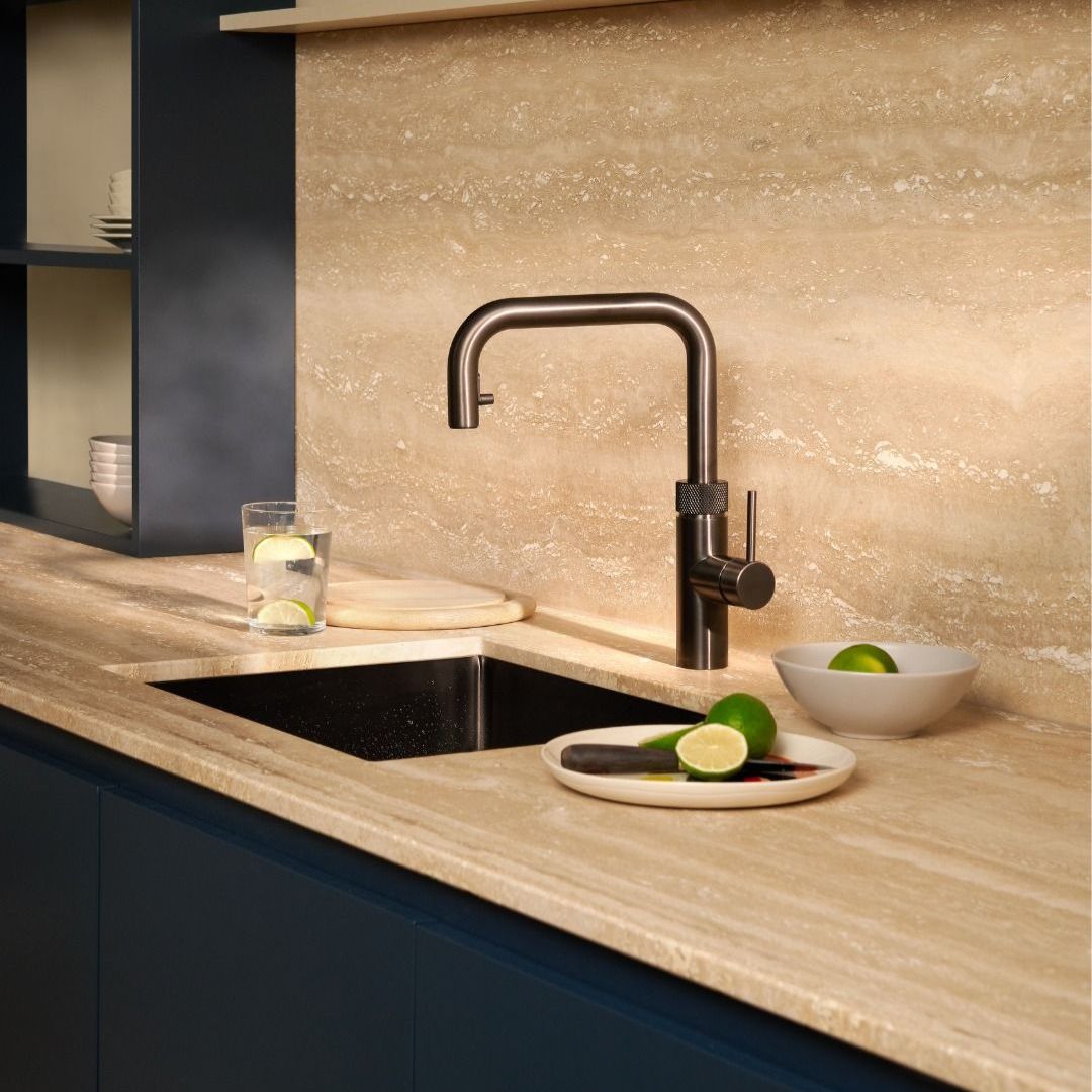 Quooker Flex Square Gun Metal loose tap 1