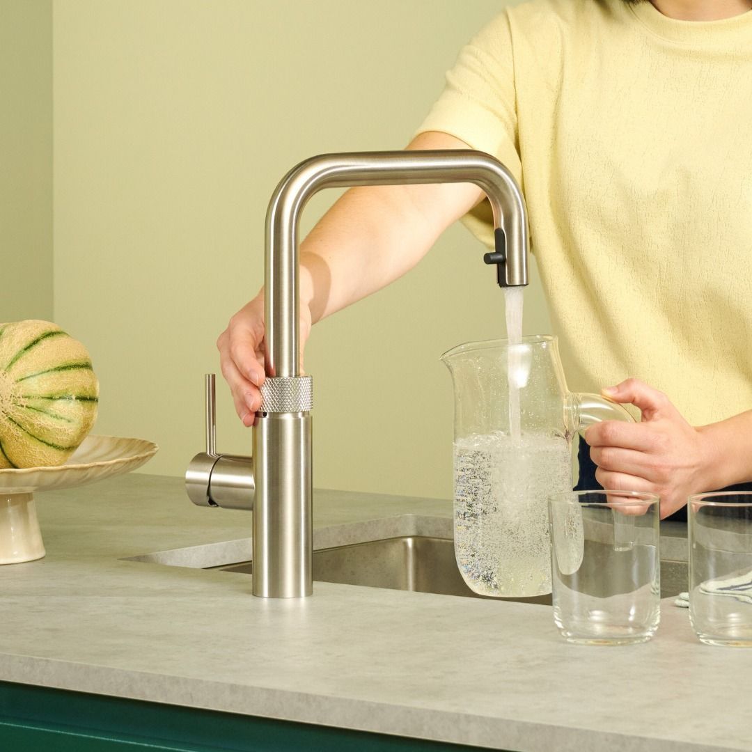 Quooker Flex Square stainless steel separate tap 1