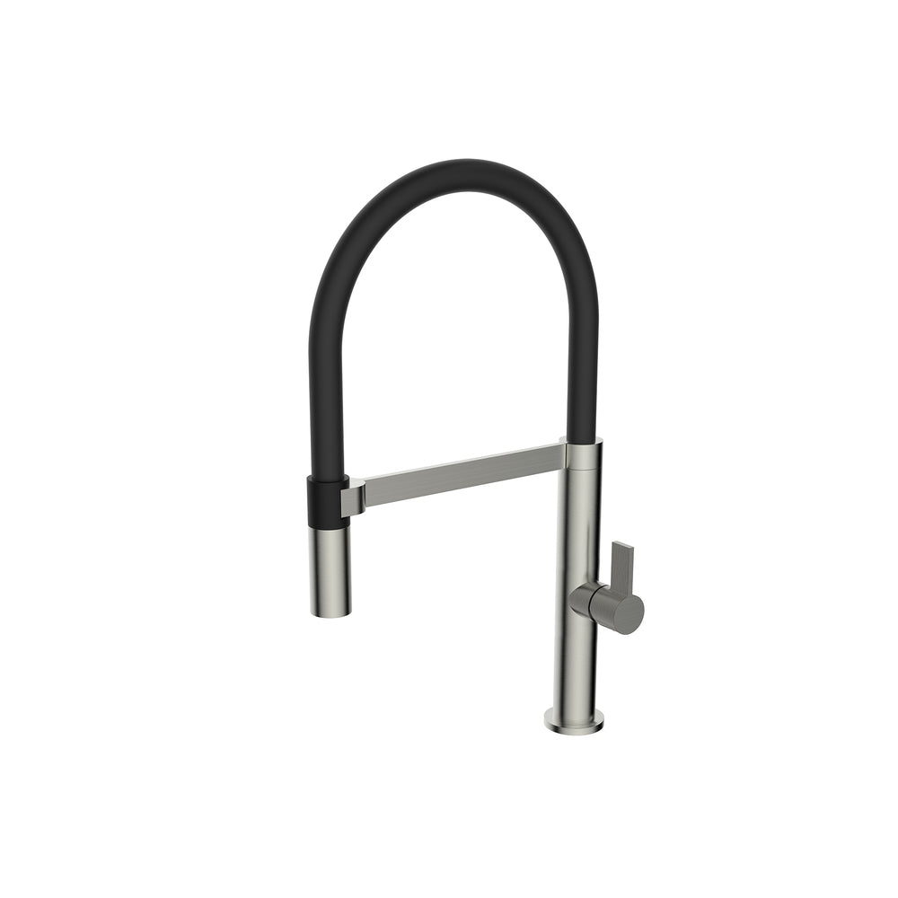 Caressi CA1112I ECO Grifo de cocina de acero inoxidable