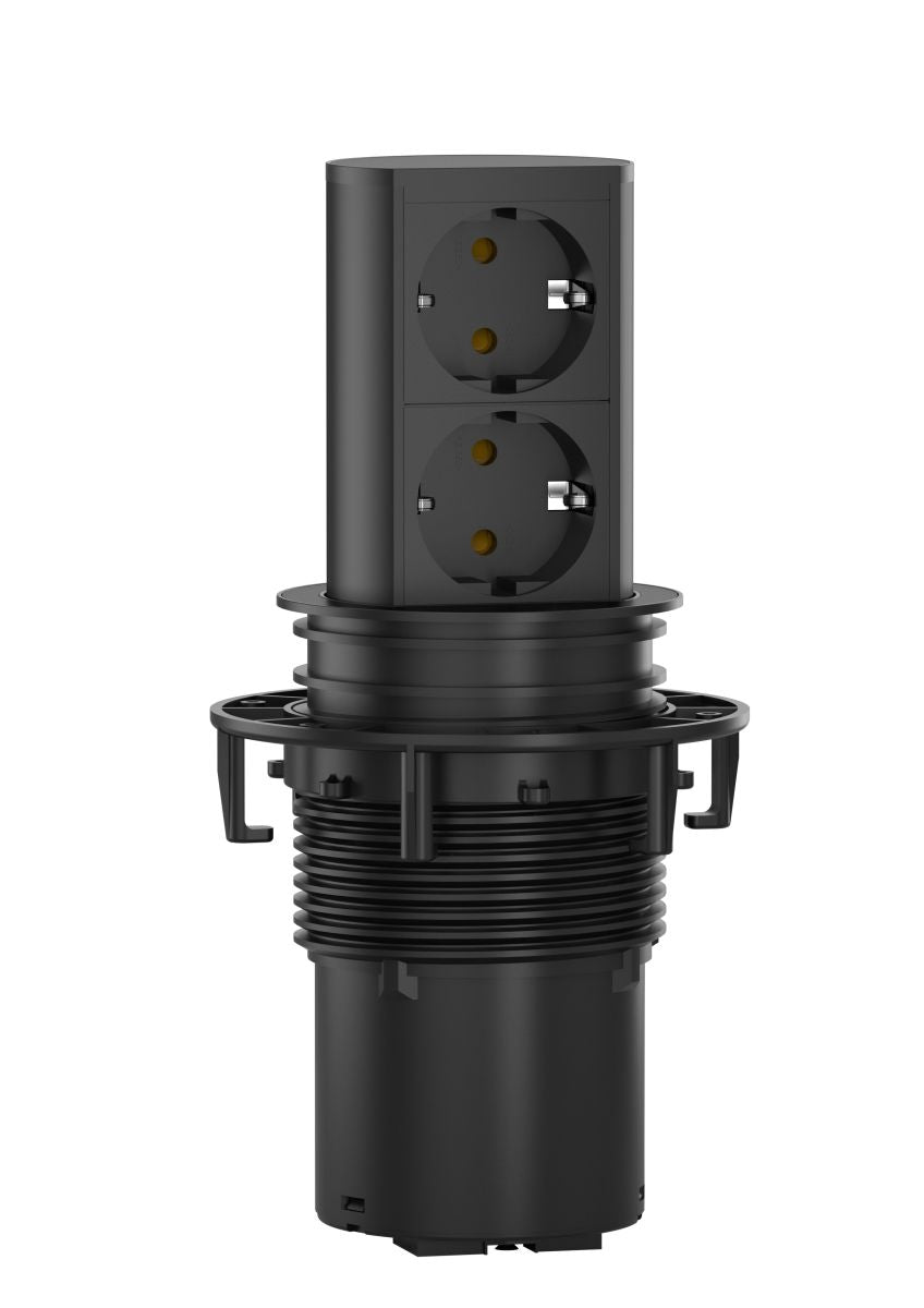 Bachmann Elevator 2pcs sockets Black