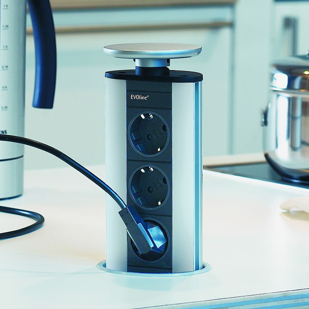 Evoline Powerport 3ST outlet Schulte Alu/Silver Gray