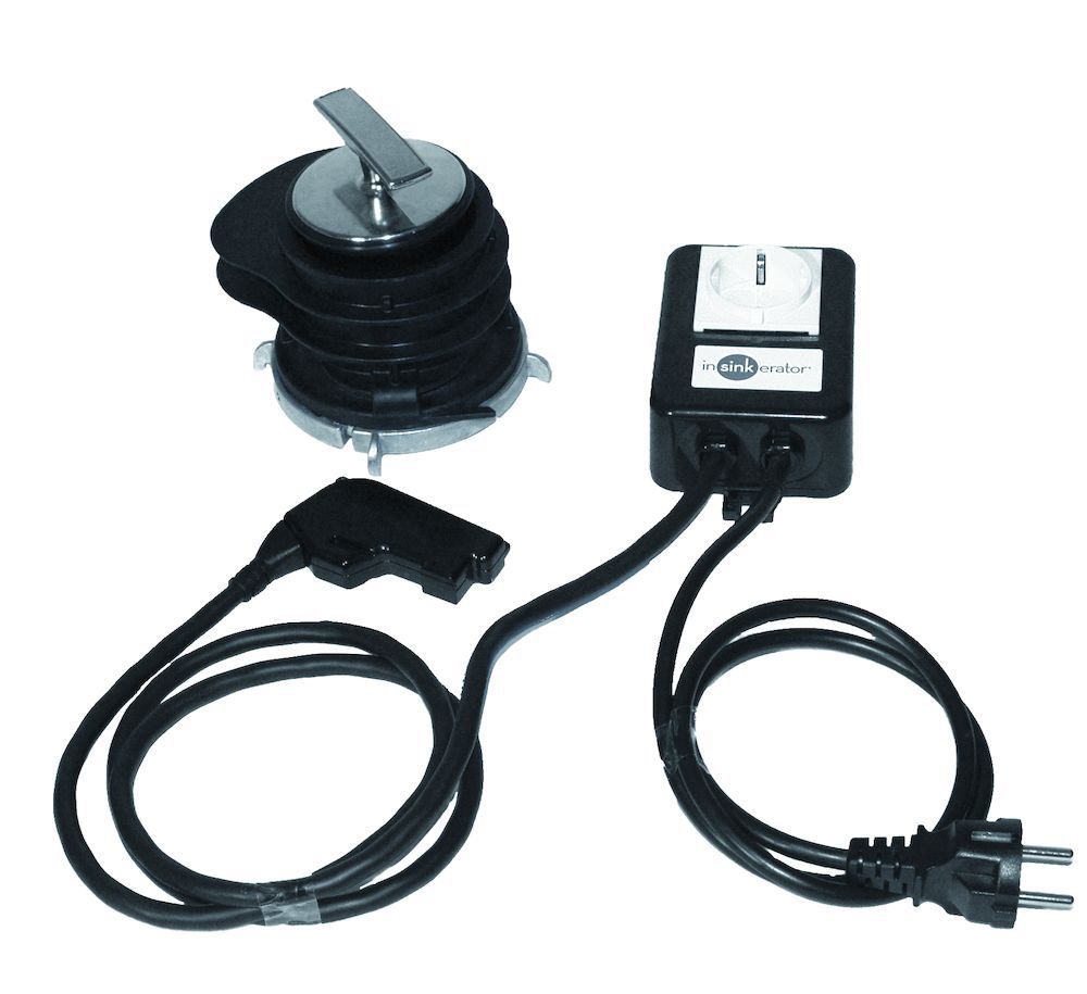 Insinkerator Insinkerator Pluggat-schakelaar-converter Kit Stainless Steel/Black
