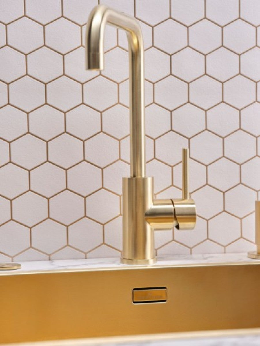 Reginox Kran Crystal Gold II Köksblandare Guld