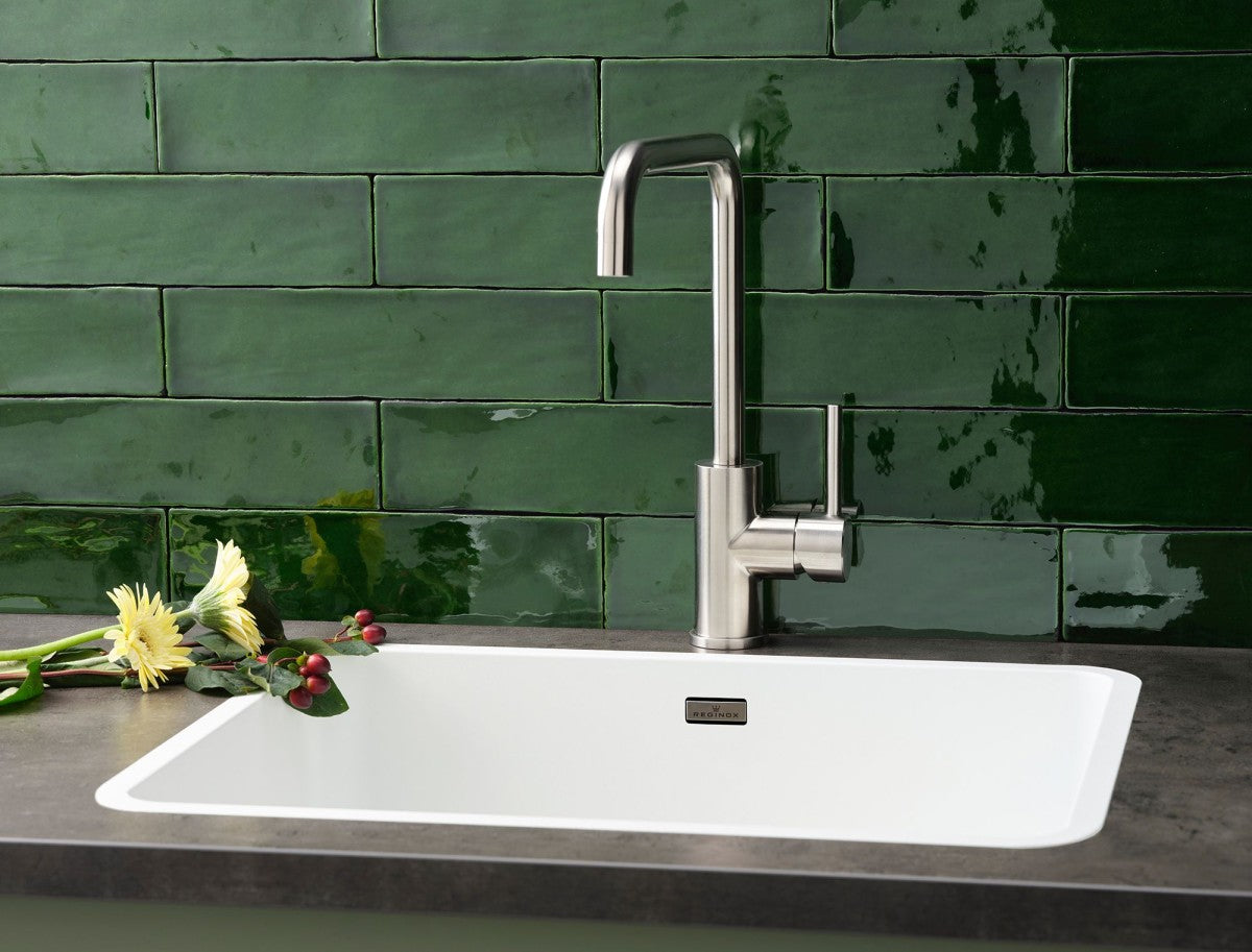 Reginox Faucet Logan Stainless Steel Kitchen Faucet Stainless Steel