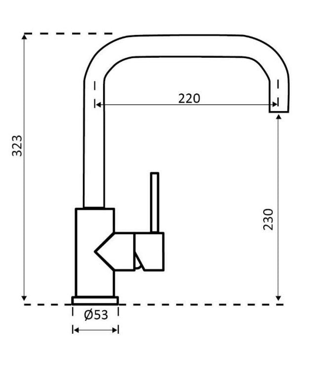 Reginox Crystal Kitchen Faucet Copper