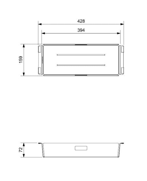 Reginox Insert Tray Miami Copper