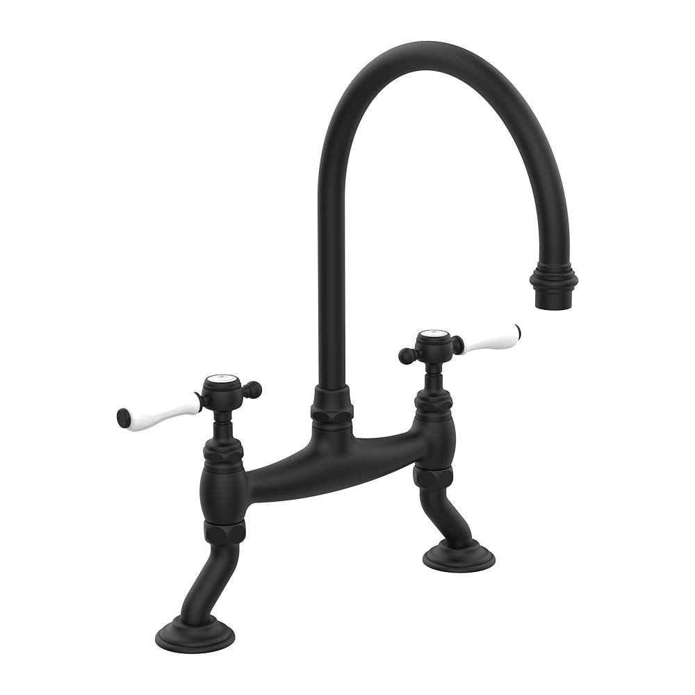 Horus Victoria 19141 Two-lever 2-hole Kitchen Faucet Matte Black
