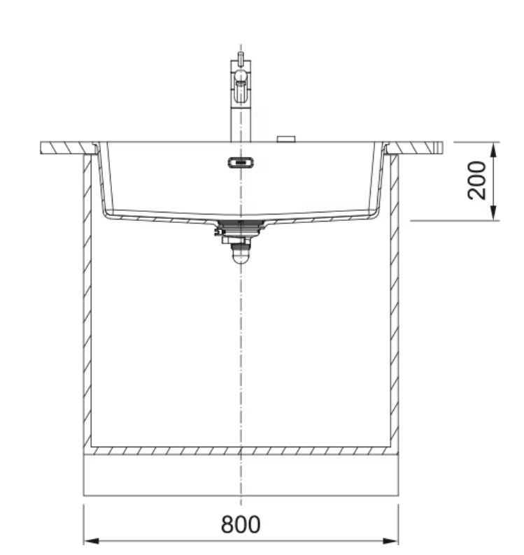 Franke Maris MRG 110-72 Sink Black Edition Fragranite Undermount