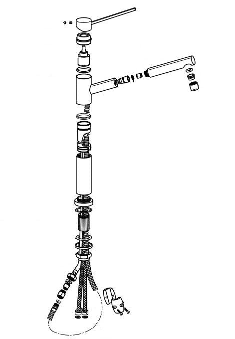 Newform X-Trend 2415 Kraan RVS