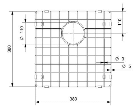 Reginox Prateleira Inferior Miami 40 Copper