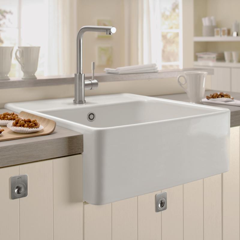 Villeroy & Boch Single Sink Ceramic White