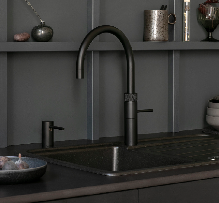 Quooker Nordic Black Seifenspender Schwarz SDBLK
