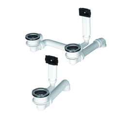 2 Minijuegos de tapones para cestas Acero inoxidable