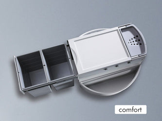 Hailo AS Rondo Comfort 20/20 - Sistema de desagüe en esquina