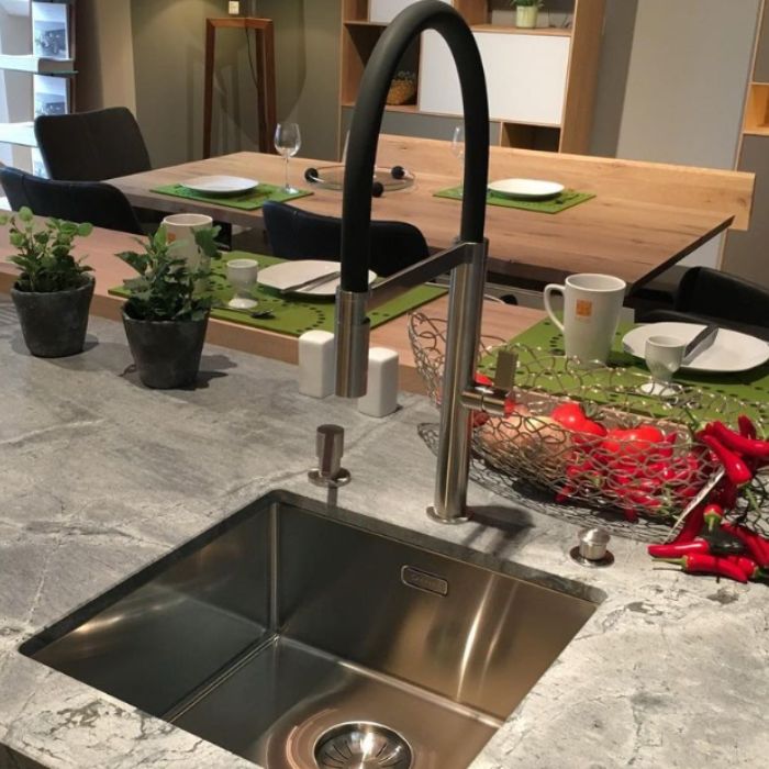 Kitchen faucet from Caressi