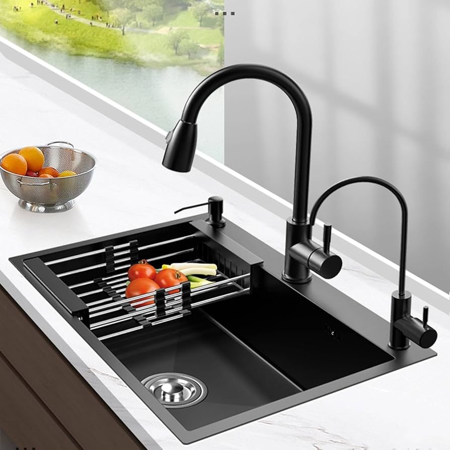 Franke Maris MRG 120-35-35 Fregadero bajo encimera Fragranite Black edition