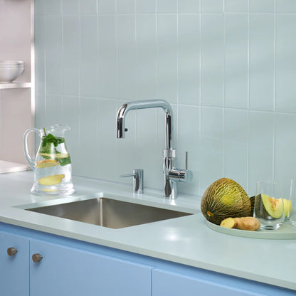 Quooker Flex Square PRO3 - Instant Boiling Water Tap with Pull-Out Hose 1