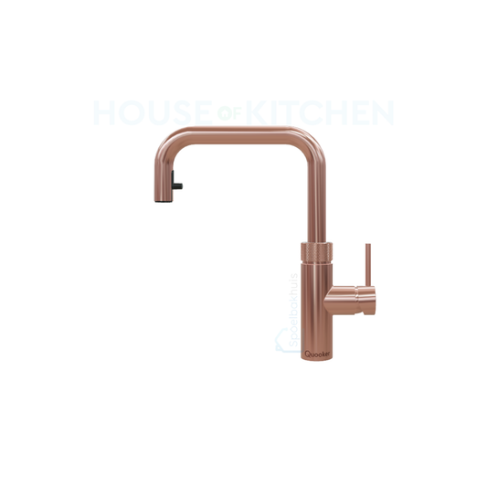 Quooker Flex Square Rose Copper loose tap 0