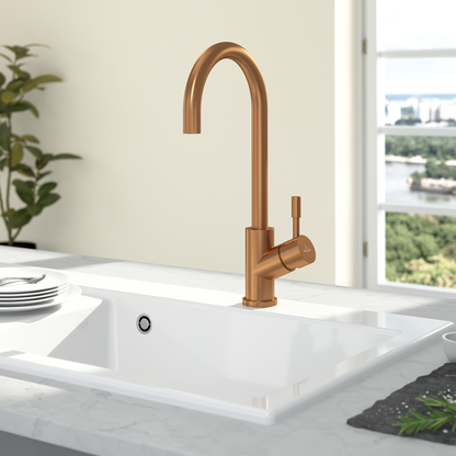 Grifo de cocina Villeroy & Boch Umbrella Bronce Cobre