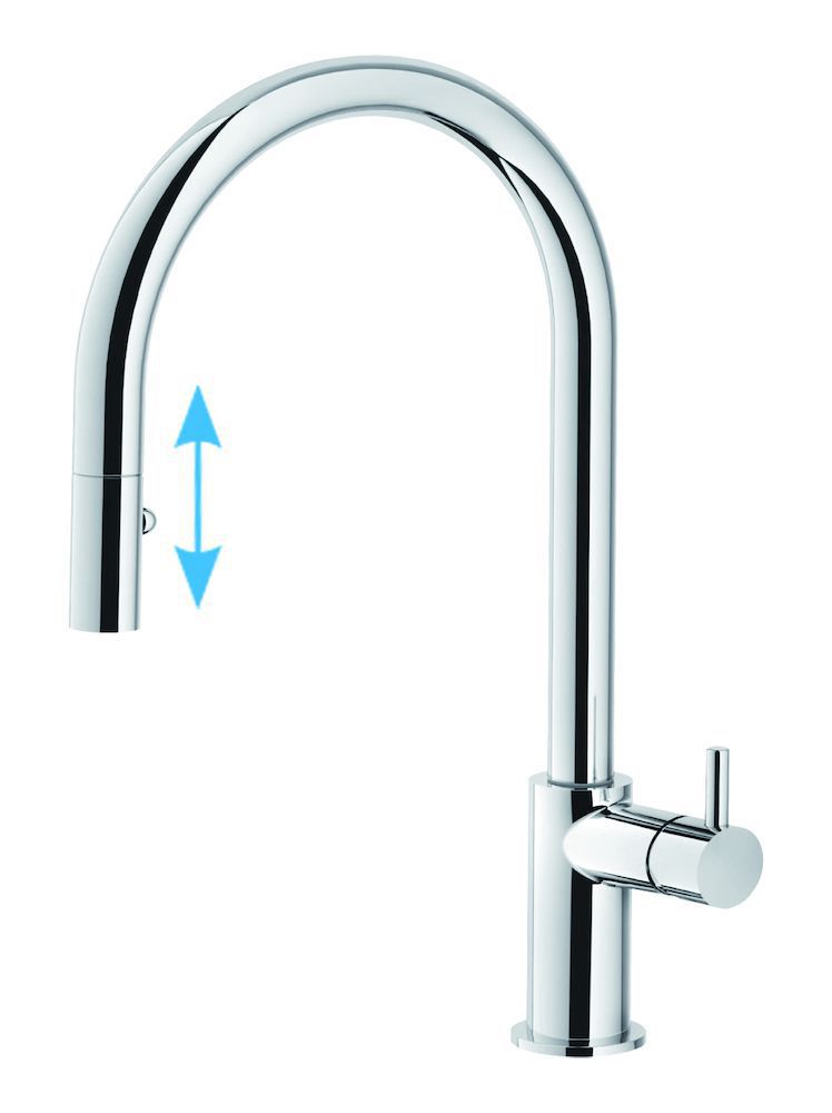Alpha Cuci 96137 köksblandare krom