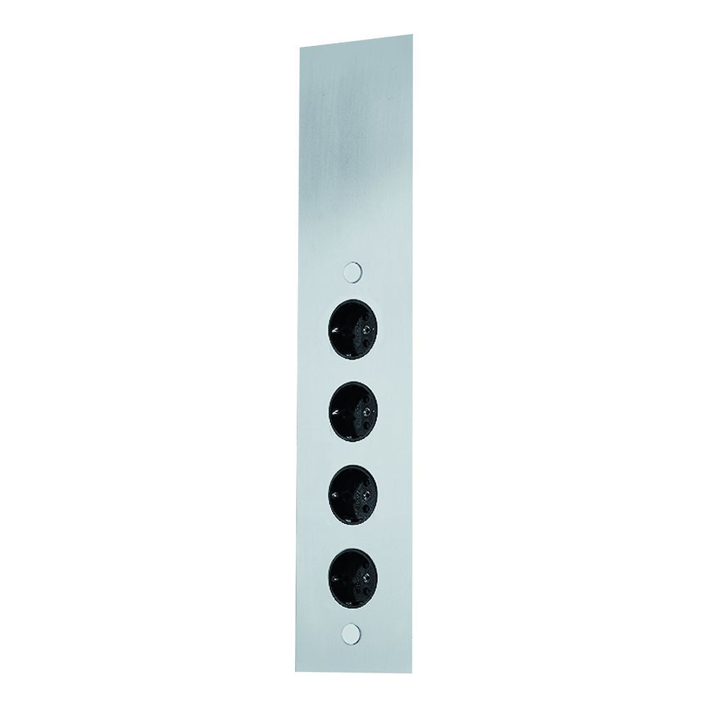Columna de esquina Energy 4ST zócalo Acero inoxidable
