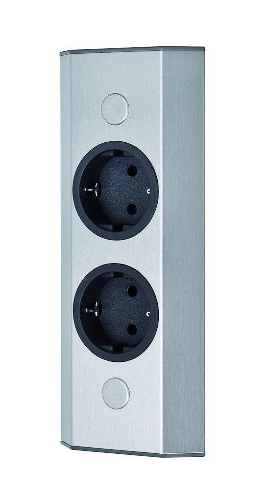 Columna esquinera Energy estrecha 2ST Acero inoxidable