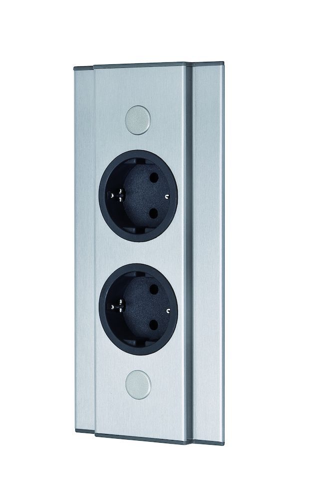 Columna de esquina Energy plana 2ST Acero inoxidable