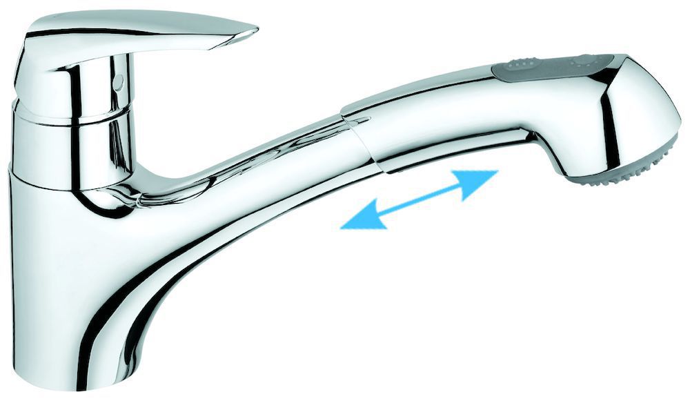 Grohe Eurodisc 32257001 Keittiöhana Kromi