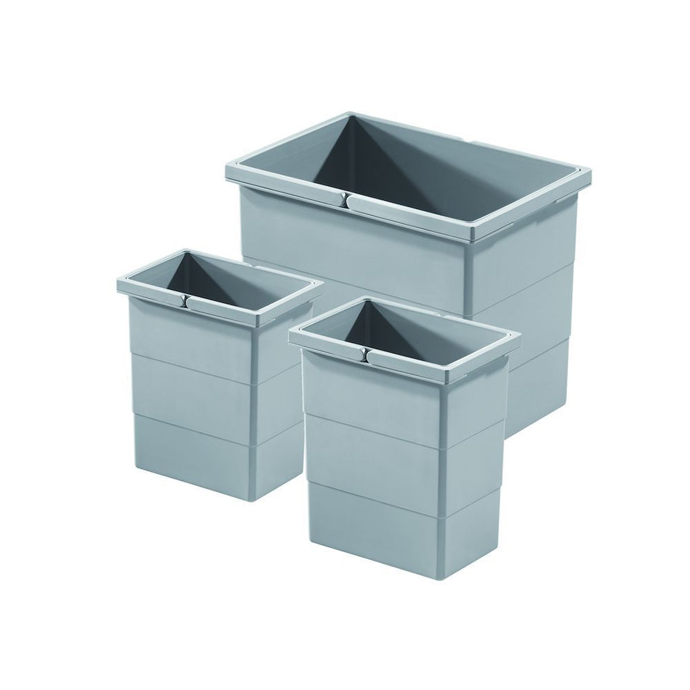 Hailo Extra Set Inner Bins Gray – House of Kitchen