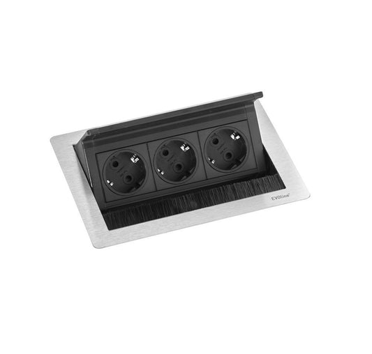 Fliptop Push Small 3ST Socket RVS