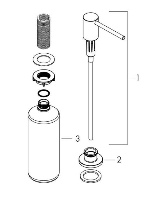 Hansgrohe A41 40438 000 Chroom