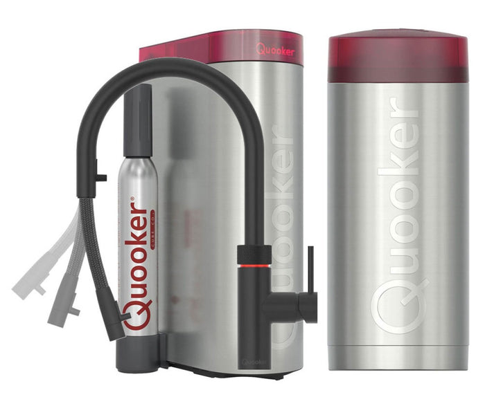 Eerst moet je de Quooker Cube positioneren.