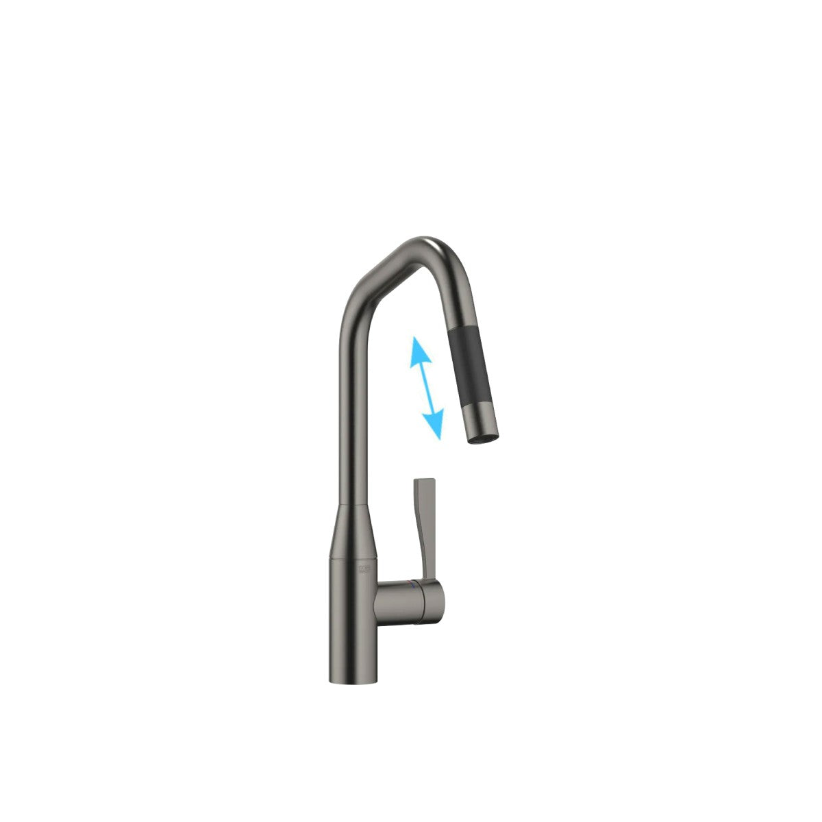 Dornbracht Sync Hoekuitloop Donker Platina